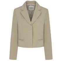 라인스튜디오원 여성용 hidden button crop jacket