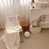 레인보우하우스 원프레드 화이트 다용도 러그