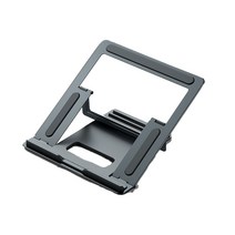 ILWOO 초경량 스틸 노트북 거치대 IW-N1, 메탈블랙