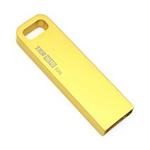 티케이리테일 메탈 USB 메모리 W10 골드, 32GB