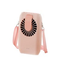 마녀의생활 넥밴드 목걸이 휴대용 미니선풍기, D04, 인디핑크