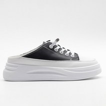 아이슈즈 여성용 키높이 캔버스 통굽블로퍼 82947