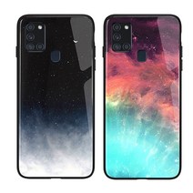 밤하늘 글라스 휴대폰 케이스 2종 세트