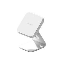 스탠드온 고속 무선 충전기, 스노우화이트, 1개