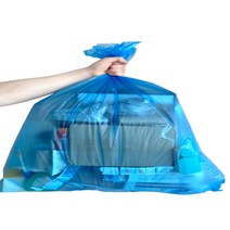 평판 재활용 / 쓰레기봉투 파랑 100p, 50L, 1개