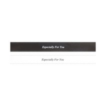 피크닉앤패키지 핸드메이드 포장용 띠 스티커 2p, 블랙, 화이트, 25개
