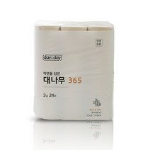 데이앤데이 자연소재 대나무 화장지, 24롤, 1팩