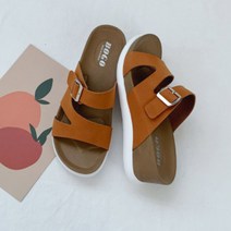 바이시유 여성용 오즈 키높이 슬리퍼 샌들