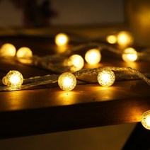 캠프테리어 LED 앵두전구 3m 20구, 투명