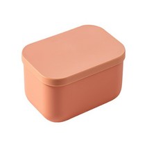 뚜껑이 있는 물품 또는 의류 보관함 M, 주황, 1개