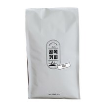 골목커피 업소용 싱글 오리진 케냐 커피 원두, 홀빈, 1kg, 1개