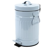 기프트캔 무소음 칼라 폐달 댐퍼기능 휴지통 20L, 블루, 1개