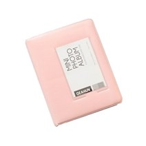 싱글 포토 포켓앨범 블랙 4 x 6, BABY PINK