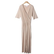 여성용 로운라 랩찰랑 와이드 점프수트 PT7517K15