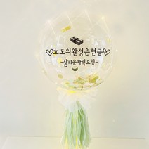 러블리팜 DIY 레터링 벌룬 세트 어버이날 고정문구, 레터링 컬러(블랙), 태슬&컴패티 색상(민트), 1세트