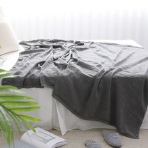 메종텍스타일 쿨러 인견비스코스 린넨 홑이불, 차콜