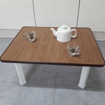 우공산업 일반 사각 홈테이블 사각다리 중, 엔틱