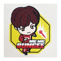 아이러브페인팅 TinyTAN DIY CUBIC PAINTING_MIC Drop 25 x 25 cm, j-hope, 1개