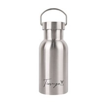 티엠포 플레이 보온 보냉 텀블러, 실버, 350ml