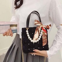 펀스티치 망스티치 가방 만들기 DIY 세트, 1세트, 블랙