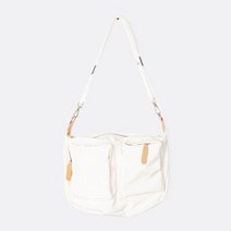 러닝 투포켓 사각 숄더 크로스백