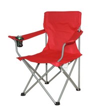 프랑온드 캠핑의자 릴렉스체어 경량 캠핑용 휴대용 감성 폴딩 접이식 의자, 레드, 1개