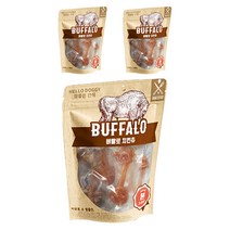 참좋은간식 강아지 버팔로 치킨츄 간식 본 S 5p, 3개, 소 힘줄 + 닭고기 혼합맛
