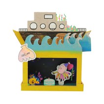 리틀마누 웰컴투더씨파티 미술 DIY 키트, 혼합색상