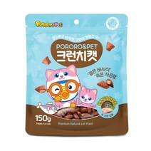 뽀로로펫 고양이 간식 크런치캣 150g, 닭고기   타우린 혼합맛, 1개