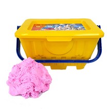 [모래놀이] 촉촉이모래 모래놀이, 핑크, 3.7kg