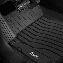 3W 에코라이너 FULL TPE 3D 카매트, 블랙, 벤츠 NEW GLE (W167) 2019.09~ (3P)