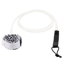 DSO 서핑 그래픽 발목스트랩 183cm, 클리어 화이트