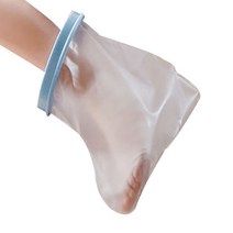 행복의모든것 깁스 샤워 방수커버 다리 A형, 투명, 1개