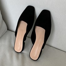 여성용 로니안 스퀘어 뮬 슬리퍼 2cm