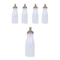 리빙패밀리 원터치 소스병 브라운 5호, 원터치 소스병 5호(550ml), 1개