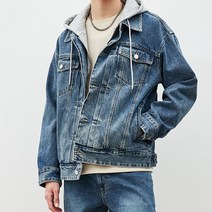 이지오 투웨이 후드 데님 자켓 D1OD703
