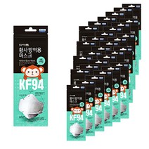 동국제약 황사 방역용 마스크 소형 KF94, 3개입, 15개, 화이트