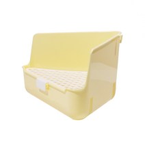 카르노 반려동물 파스텔 소동물 배변판 Free, 삼각옐로우, 1개