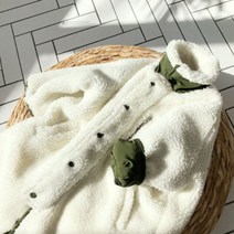 아동용 겨울 양털 롱 후리스
