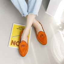 여성용 발편한 리본 플랫 단화 1cm st909