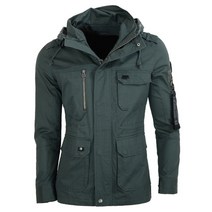 엣지애 남성용 내장후드 실용포켓 야상점퍼 MCOWS7109R8