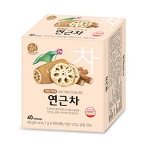 우리차 송원식품 연근차, 1g, 40개