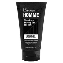 닥터방기원 쉐이빙 젤 투 폼, 120ml, 1개