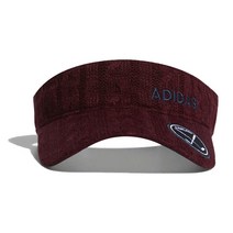 아디다스 케이블 니트 골프 바이저 U31664, 레드