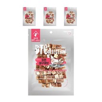 더독 DTC 대구 큐브져키 100g, 4개, 치킨 + 대구 혼합맛