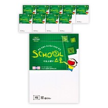 아트스퀘어스쿨 B06 도화지 220g 4p, 10개