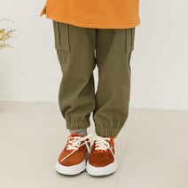 바브키즈 아동용 면 기모 조거팬츠