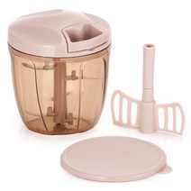 리본제이 땡기미 야채 다지기 900ml, 인디핑크, 1개