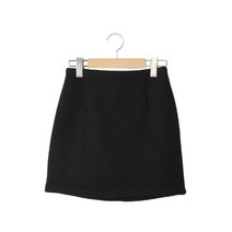 린다샵 울 뒷밴딩 미니 스커트 SK4190K1B