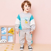 헤이미니 아동용 헬로퍼피 왕기모 상하복